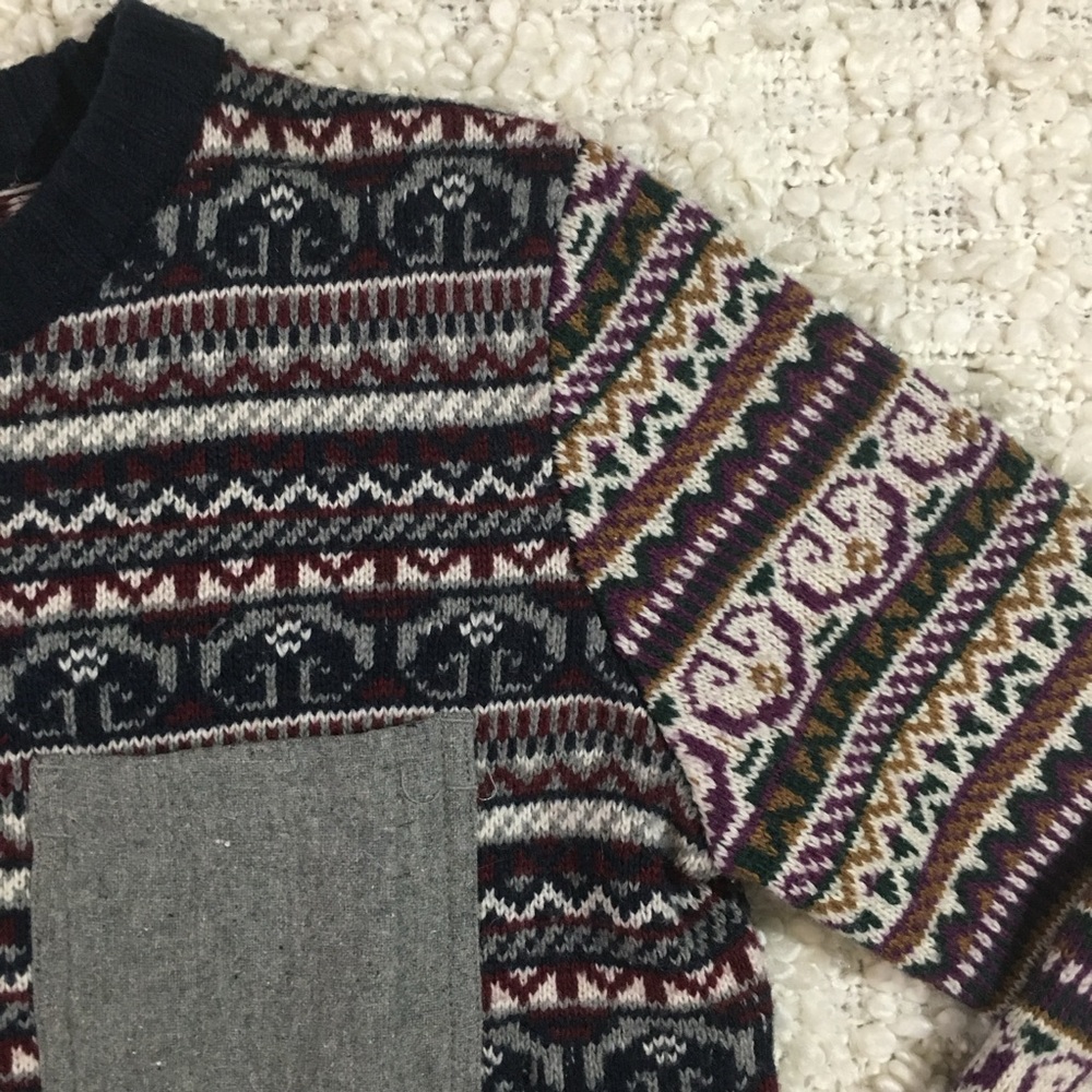 Bellfield Knitted Long Sleeve Crewneck Sweater - Picture 4 of 5